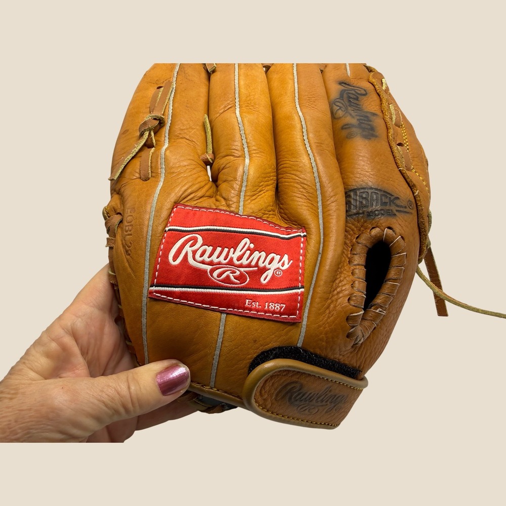 Rawlings RBG36 Mark of a Pro 12.5 Inch Baseball Glove Basket-Web Tan Leather